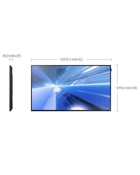 SAMSUNG Mur d’images Smart 48″ Full HD - LH48DMEPLGC/NG	